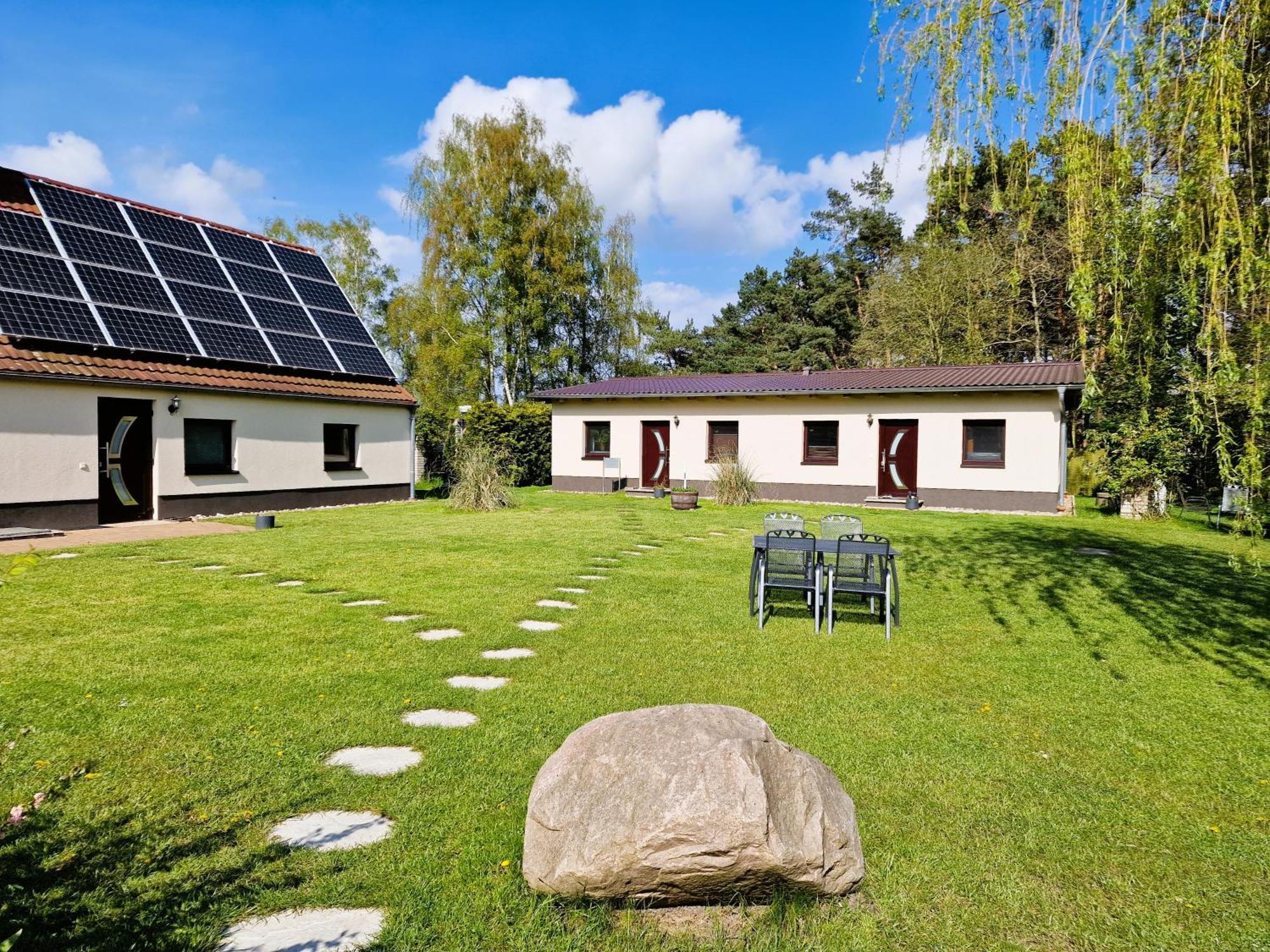 Apartment Farbenfroh vom Naturhof Usedom Bannemin Exterior foto